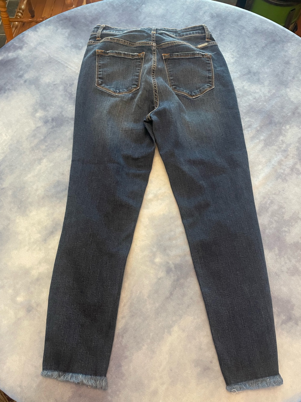 KanCan Dark Indigo Denim Jeans with Bronze Accent - Picture 2 of 5